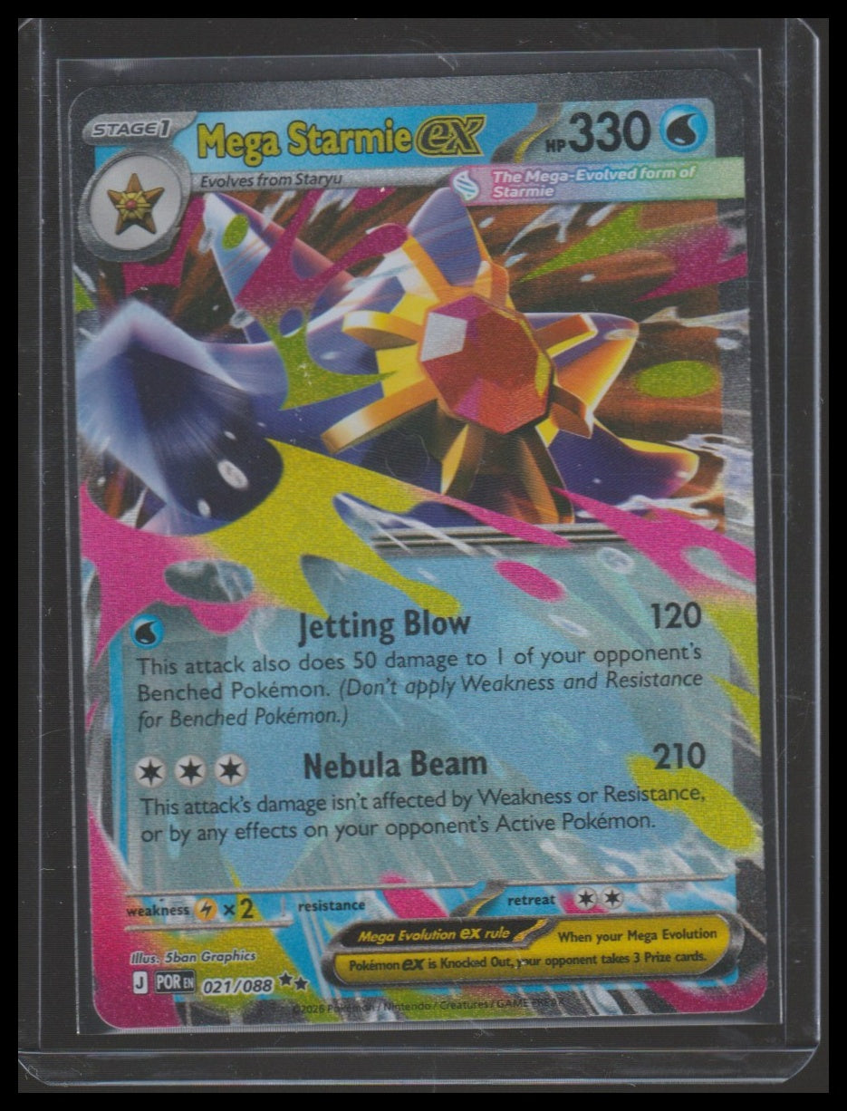 Prize Pack Series Cards #021/088 Mega Starmie ex