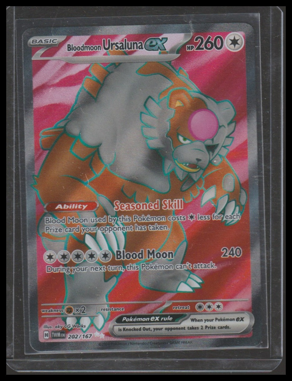 SV06: Twilight Masquerade #202/167 Bloodmoon Ursaluna ex