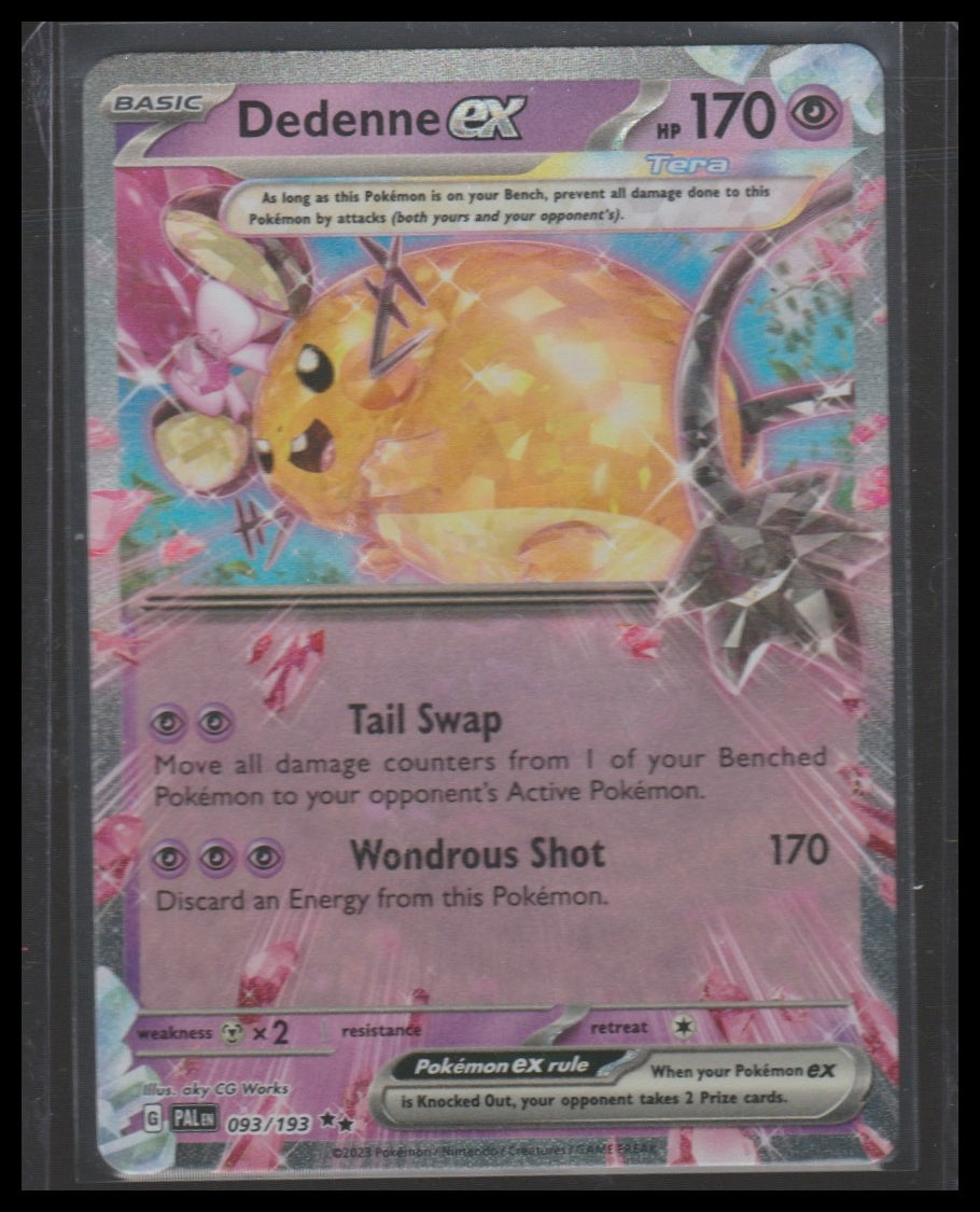 SV02: Paldea Evolved #093/193 Dedenne ex