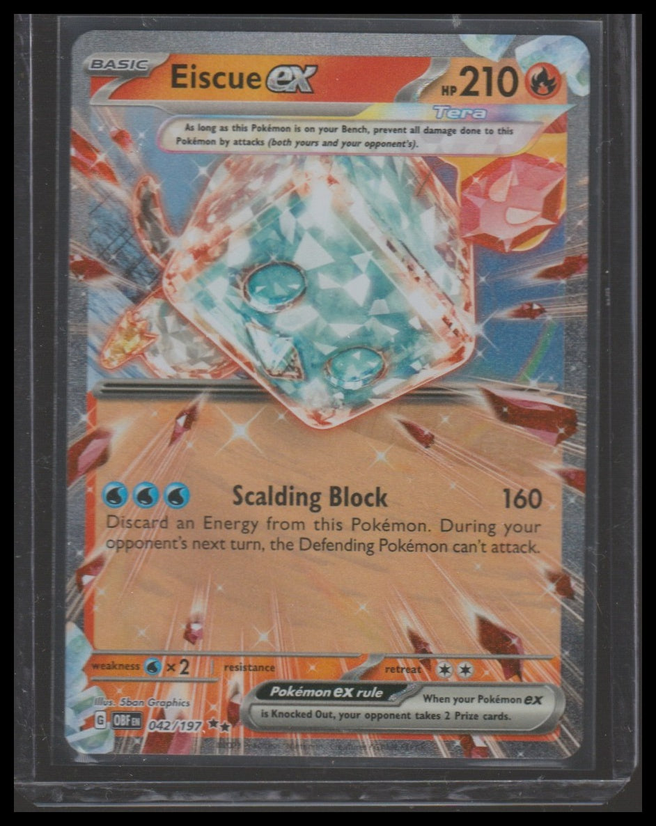 SV03: Obsidian Flames #042/197 Eiscue ex