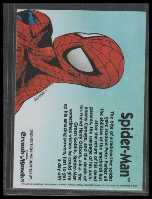 1994 Crunch 'N Munch Marvel Super Heroes #NNO Spider-Man