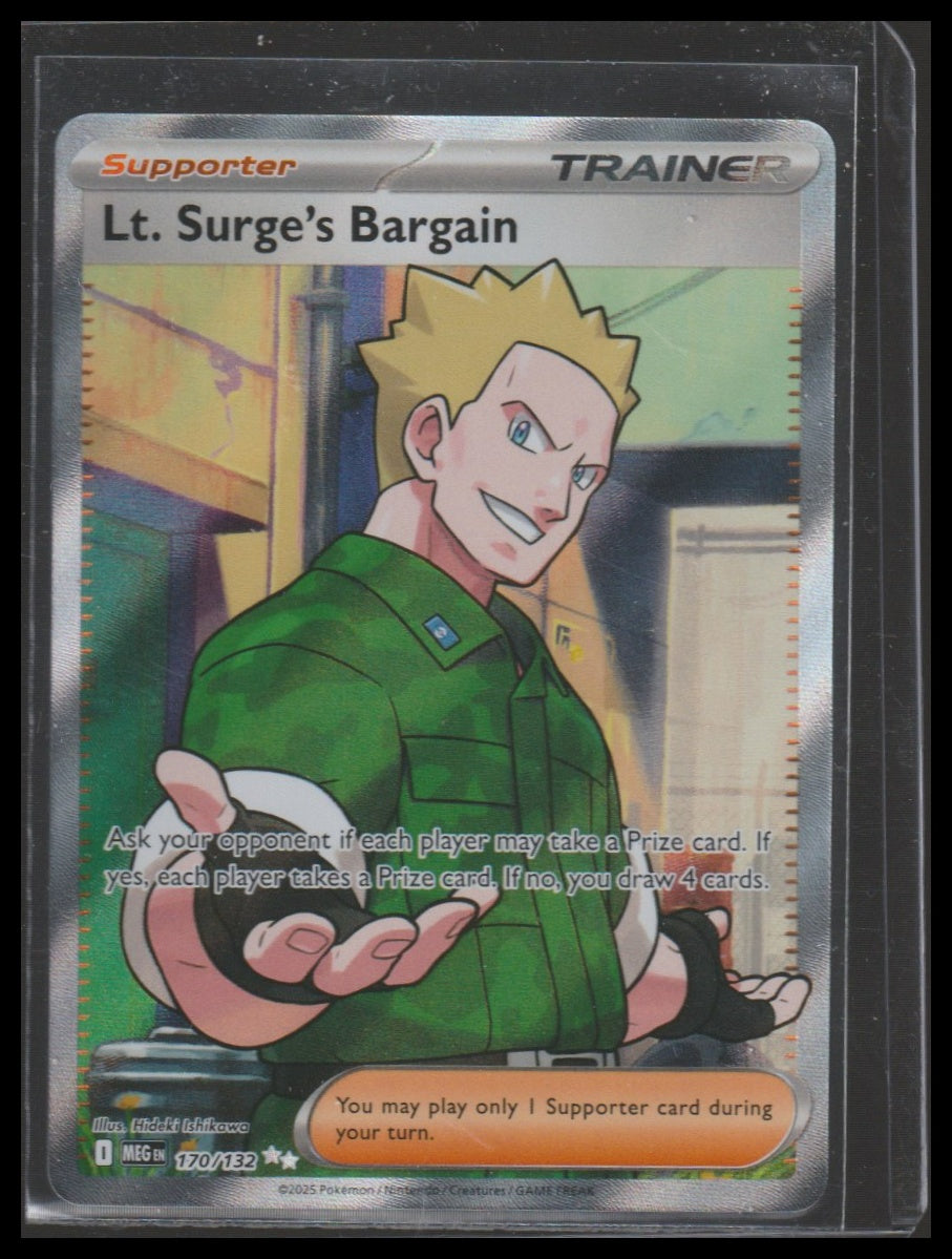 ME01: Mega Evolution #170/132 Lt. Surge's Bargain