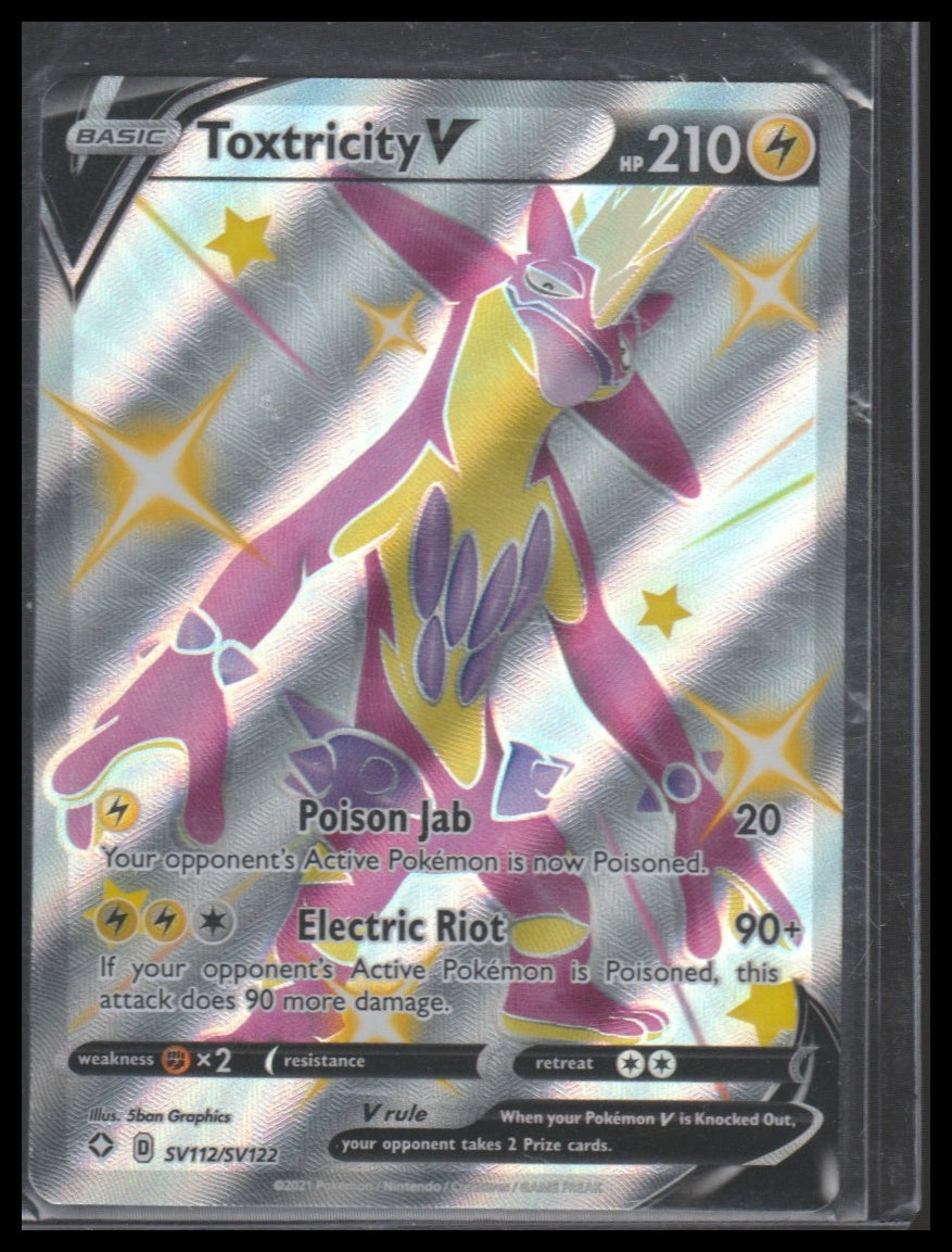 Shining Fates: Shiny Vault #SV112/SV122 Toxtricity V