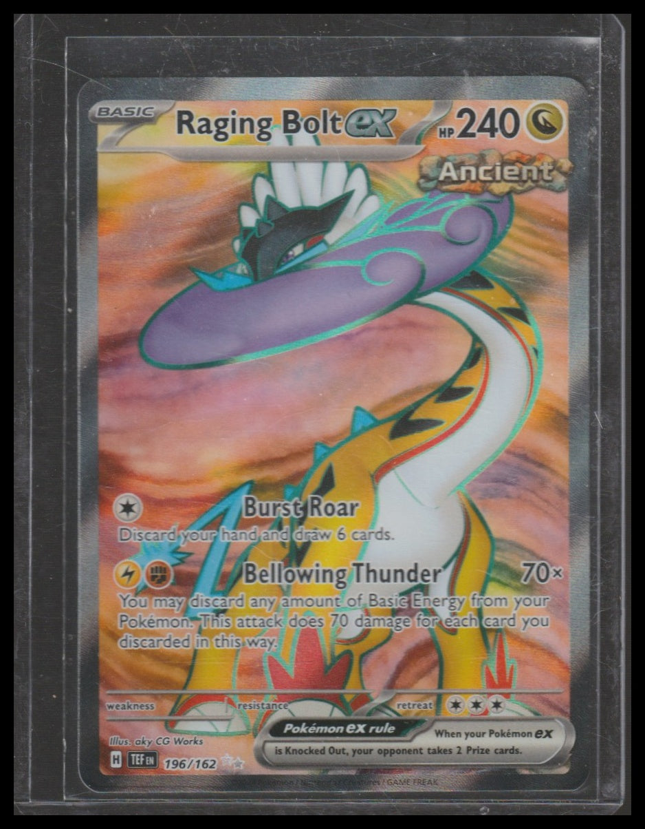 SV05: Temporal Forces #196/162 Raging Bolt ex