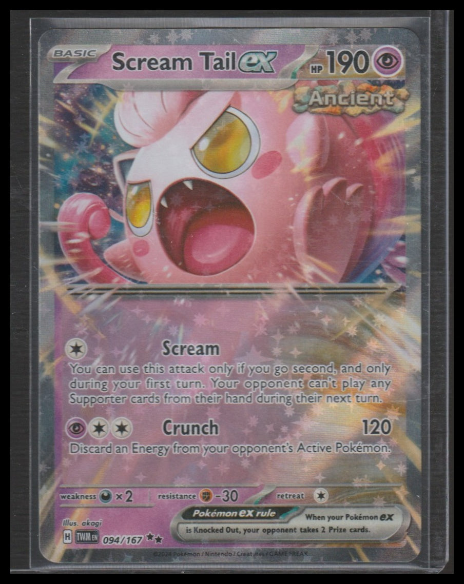 SV06: Twilight Masquerade #094/167 Scream Tail ex