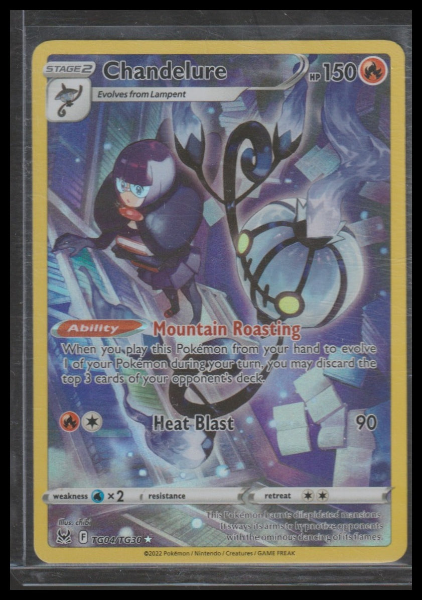 SWSH11: Lost Origin Trainer Gallery #TG04/TG30 Chandelure