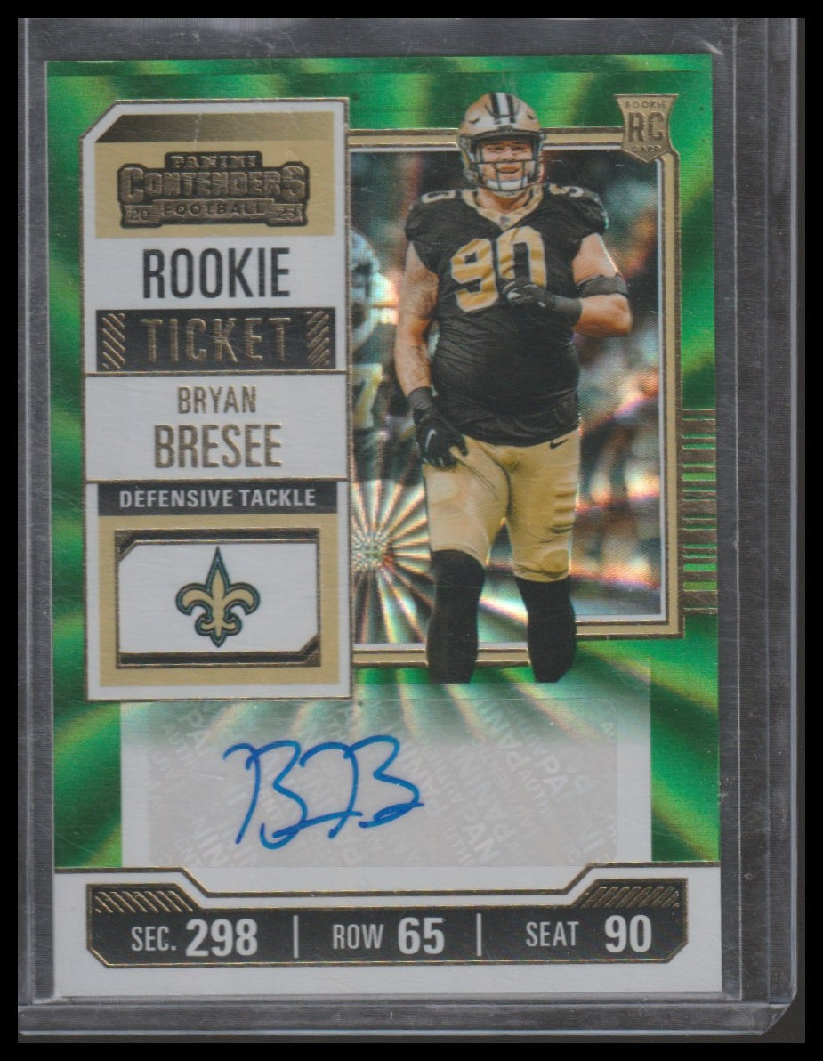 2023 Panini Contenders #220 Bryan Bresee