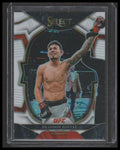 2023 Panini Select UFC #30 Brandon Royval White Prizms #/125