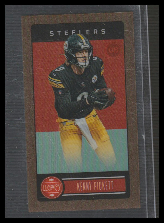 2023 Panini Legacy #82 Kenny Pickett Premium Edition Bronze Mini #/75