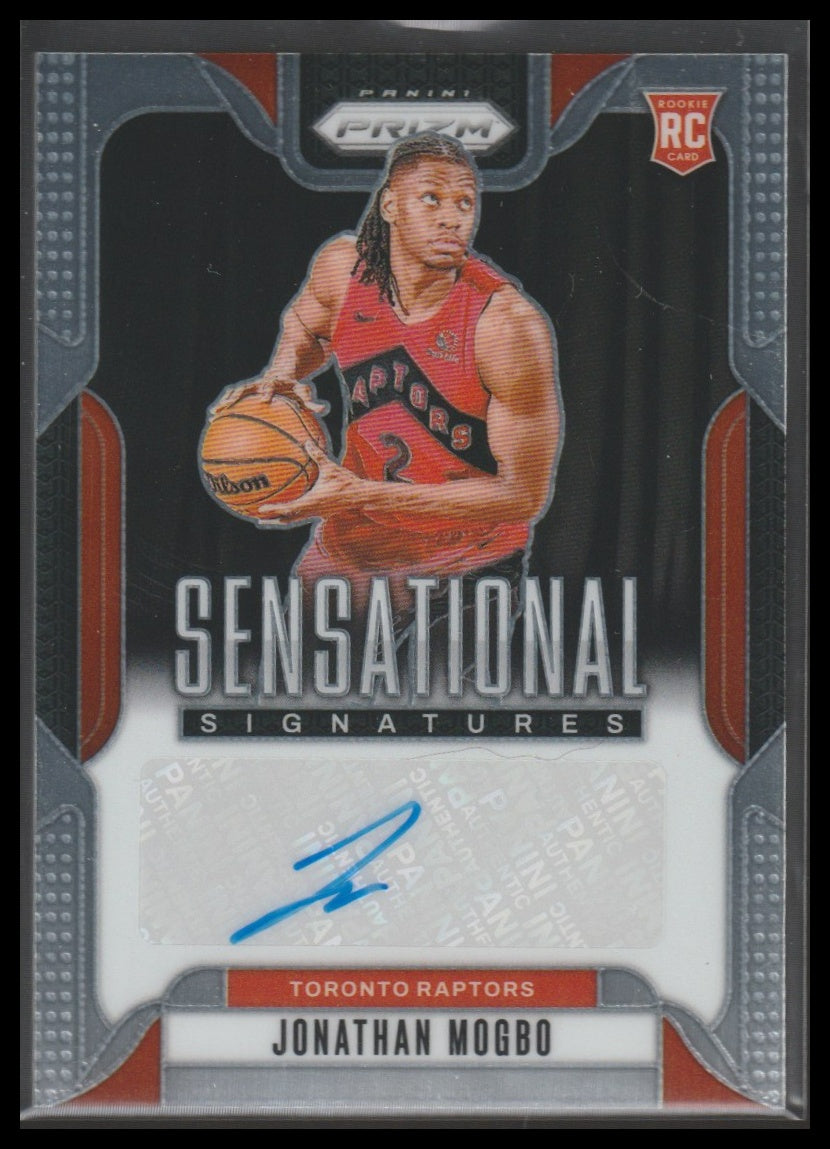 2024-25 Panini Prizm #SS-JNM Jonathan Mogbo Sensational Signatures