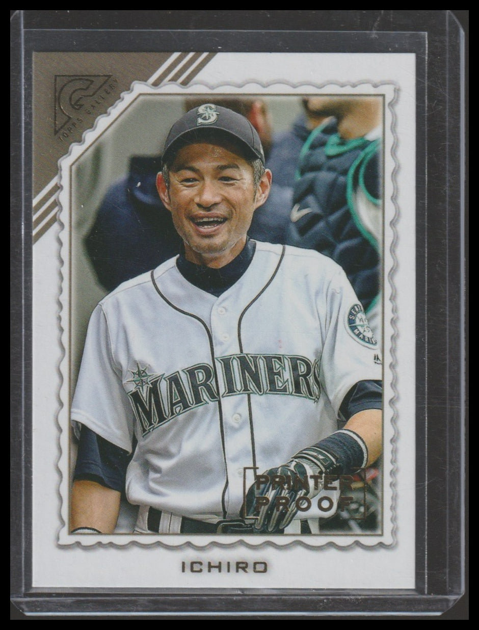 2022 Topps Gallery #7 Ichiro Printer Proof