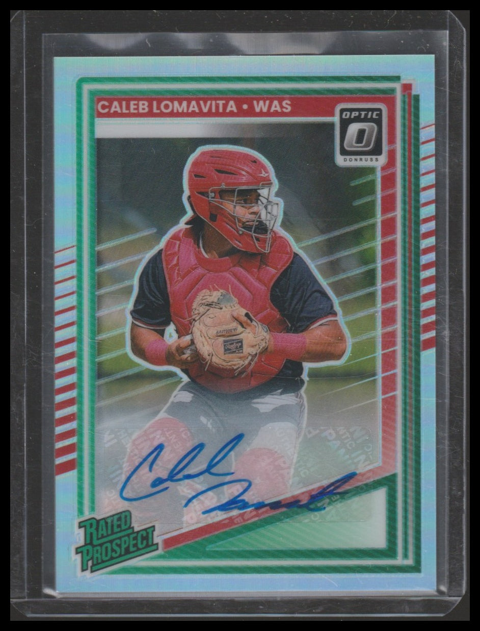 2025 Donruss #149 Caleb Lomavita Holo