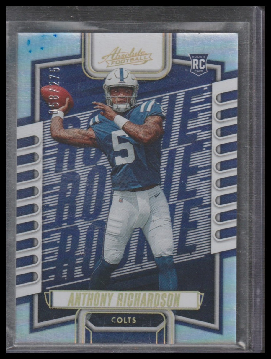 2023 Panini Absolute #104 Anthony Richardson #/275