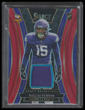 2024 Panini Select #DSM-DTR Dallas Turner Draft Selections Memorabilia Red Prizm