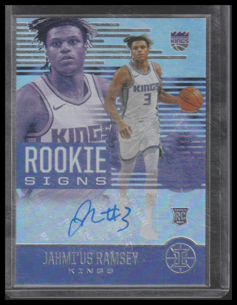 2020-21 Panini Illusions #RS-JAH Jahmi'us Ramsey Rookie Signs