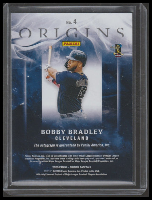2020 Panini Chronicles #4 Bobby Bradley Origins Signatures