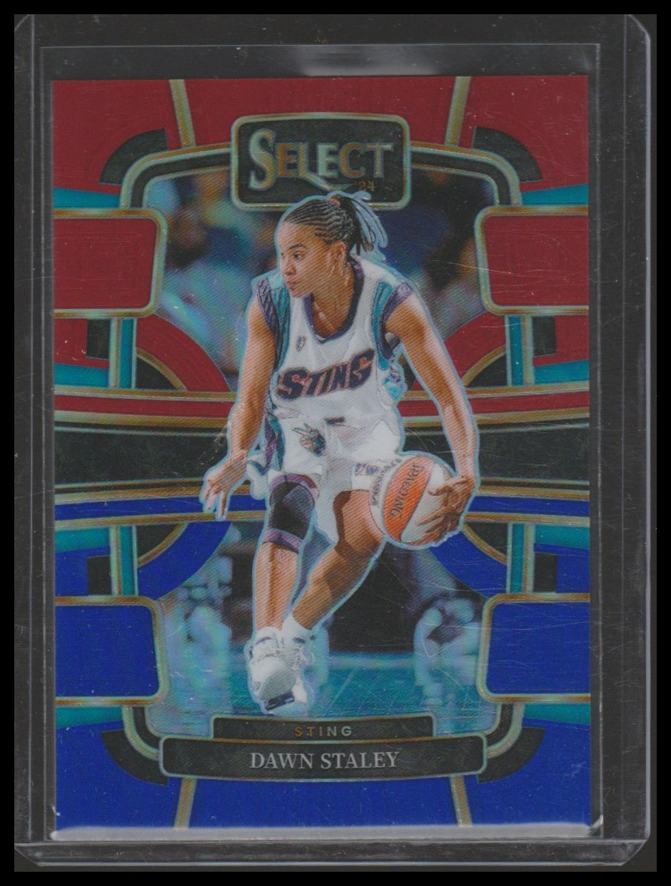 2024 Panini Select WNBA #20 Dawn Staley Prizms Red and Blue #/399