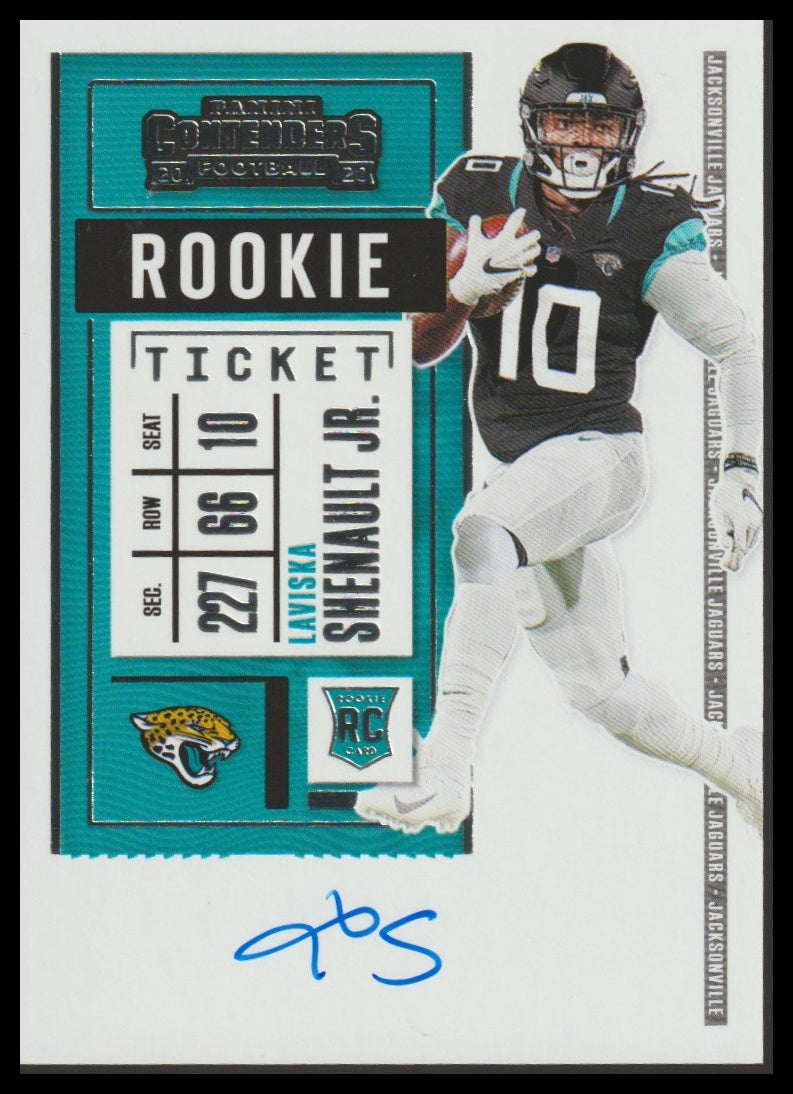 2020 Panini Contenders #117b Laviska Shenault Jr. Rookie Ticket RPS Variation