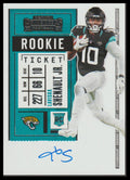 2020 Panini Contenders #117b Laviska Shenault Jr. Rookie Ticket RPS Variation