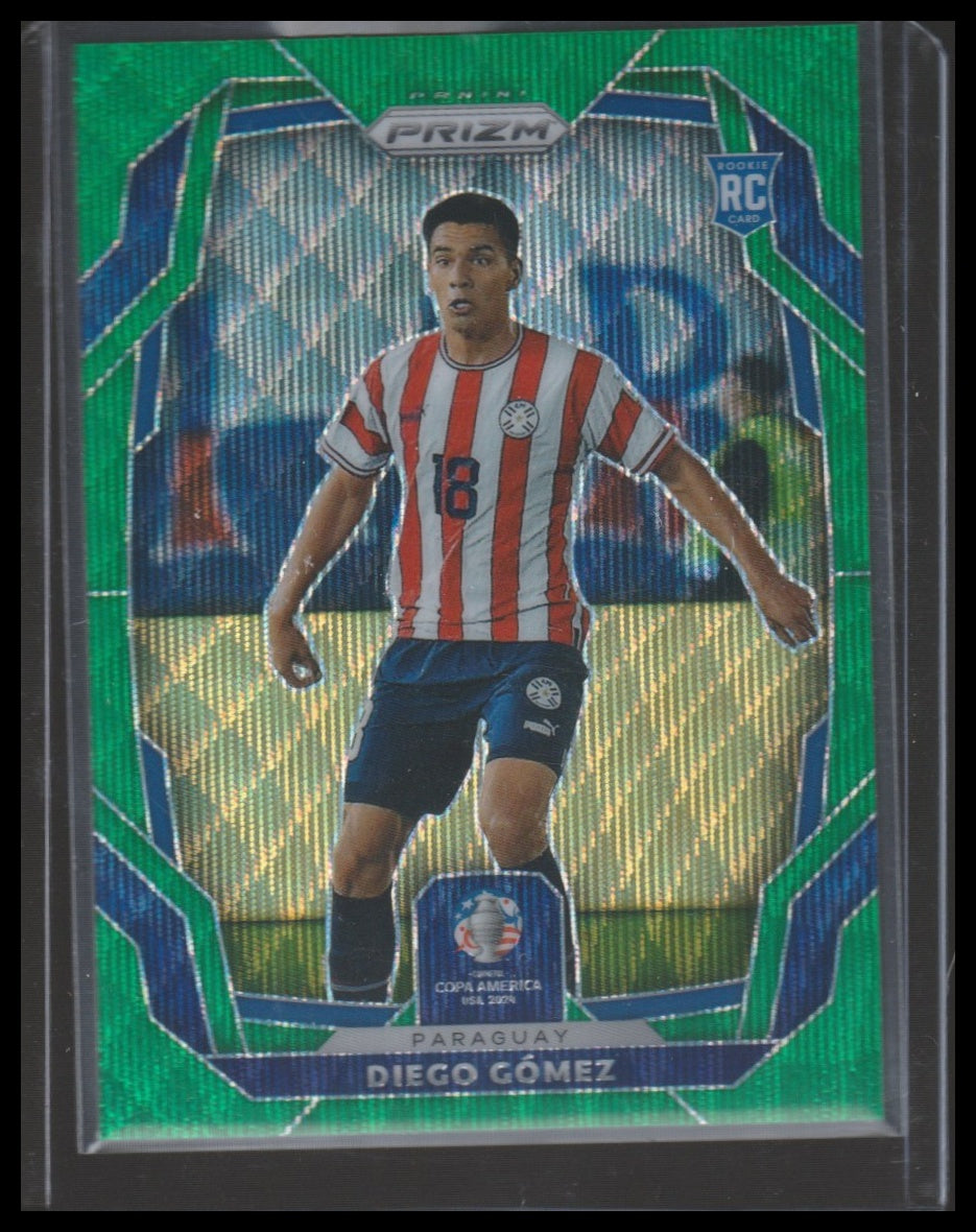 2024 Panini Prizm CONMEBOL Copa America #83 Diego Gómez Green Wave